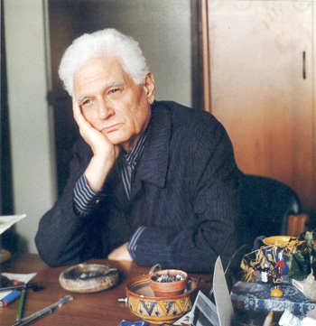 Jacques Derrida thinking