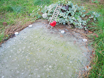 Wittgenstein gravestone