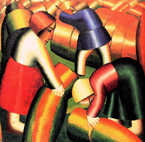 Kasimir Malevich, Taking In The Rye